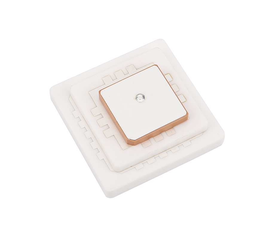 北斗一代收發北斗二代接收疊層陶瓷天線